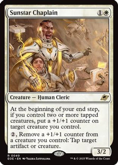 Sunstar Chaplain (40) [Edge of Eternities] - Deck Out Gaming