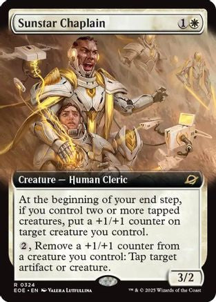 Sunstar Chaplain (Extended Art) (324) [Edge of Eternities] foil - Deck Out Gaming