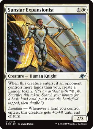 Sunstar Expansionist (41) [Edge of Eternities] - Deck Out Gaming