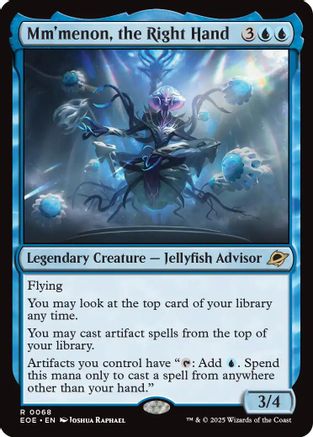 Mm'menon, the Right Hand (68) [Edge of Eternities] - Deck Out Gaming