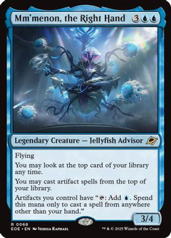 Mm'menon, the Right Hand (68) [Edge of Eternities] - Deck Out Gaming