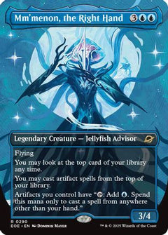 Mm'menon, the Right Hand (Borderless) (290) [Edge of Eternities] - Deck Out Gaming