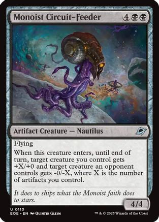 Monoist Circuit-Feeder (110) [Edge of Eternities] - Deck Out Gaming