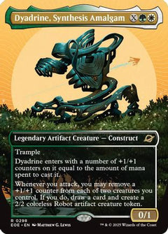 Dyadrine, Synthesis Amalgam (Borderless) (298) [Edge of Eternities] - Deck Out Gaming