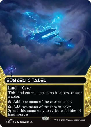Sunken Citadel (0041) (Borderless) (41) [Edge of Eternities: Stellar Sights] - Deck Out Gaming