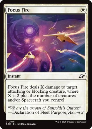 Focus Fire (18) [Edge of Eternities] - Deck Out Gaming