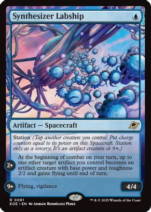 Synthesizer Labship (81) [Edge of Eternities] foil - Deck Out Gaming