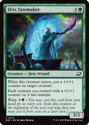 Drix Fatemaker (178) [Edge of Eternities] foil - Deck Out Gaming
