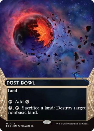 Dust Bowl (0012) (Borderless) (12) [Edge of Eternities: Stellar Sights] foil - Deck Out Gaming