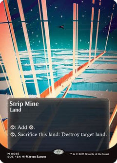 Strip Mine (0085) (Borderless) (85) [Edge of Eternities: Stellar Sights] - Deck Out Gaming