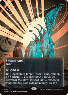 Stripe Mine (0087) (Borderless) (Galaxy Foil) (177) [Edge of Eternities: Stellar Sights] foil - Deck Out Gaming
