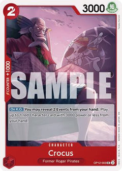 Crocus (OP12-003) [Legacy of the Master] - Deck Out Gaming
