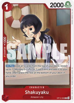 Shakuyaku (OP12-006) [Legacy of the Master] Foil - Deck Out Gaming