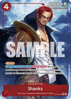 Shanks (008) (Alternate Art) (OP12-008) [Legacy of the Master] Foil - Deck Out Gaming