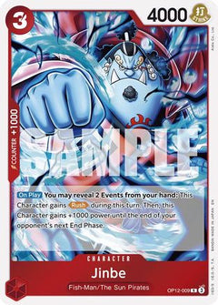 Jinbe (OP12-009) [Legacy of the Master] Foil - Deck Out Gaming
