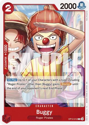 Buggy (012) (OP12-012) [Legacy of the Master] - Deck Out Gaming