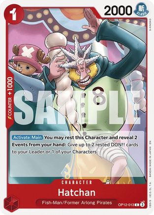 Hatchan (OP12-013) [Legacy of the Master] - Deck Out Gaming