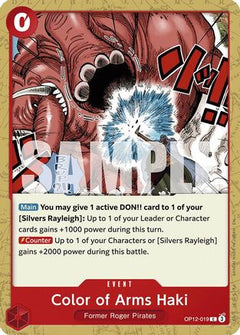 Color of Arms Haki (OP12-019) [Legacy of the Master] - Deck Out Gaming
