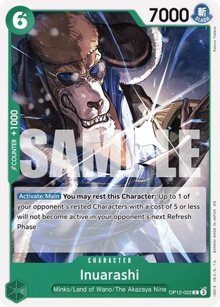 Inuarashi (OP12-022) [Legacy of the Master] - Deck Out Gaming