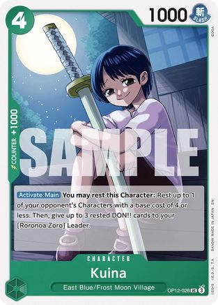 Kuina (OP12-026) [Legacy of the Master] - Deck Out Gaming
