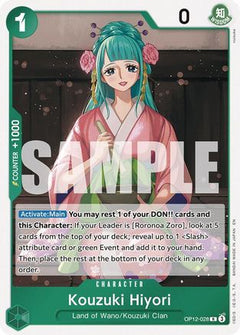 Kouzuki Hiyori (OP12-028) [Legacy of the Master] Foil - Deck Out Gaming