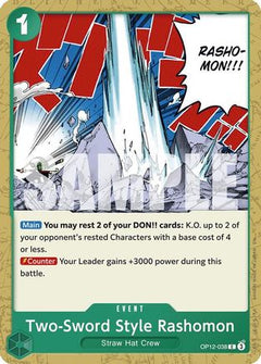 Two-Sword Style Rashomon (OP12-038) [Legacy of the Master] - Deck Out Gaming