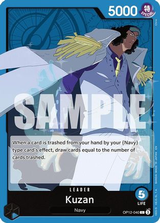 Kuzan (040) (OP12-040) [Legacy of the Master] - Deck Out Gaming