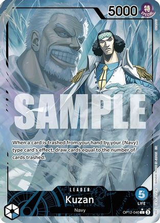 Kuzan (040) (Alternate Art) (OP12-040) [Legacy of the Master] Foil - Deck Out Gaming