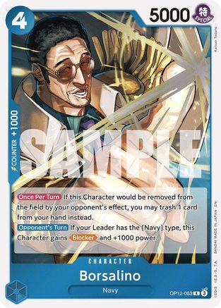 Borsalino (OP12-053) [Legacy of the Master] Foil - Deck Out Gaming