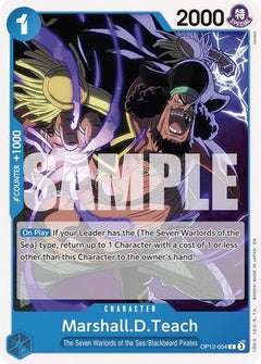 Marshall.D.Teach (OP12-054) [Legacy of the Master] - Deck Out Gaming