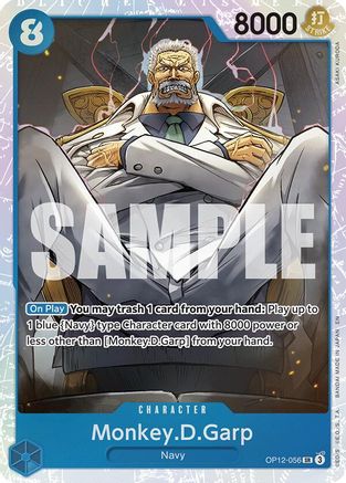 Monkey.D.Garp (OP12-056) [Legacy of the Master] Foil - Deck Out Gaming