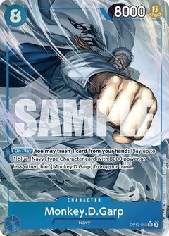 Monkey.D.Garp (Alternate Art) (OP12-056) [Legacy of the Master] Foil - Deck Out Gaming
