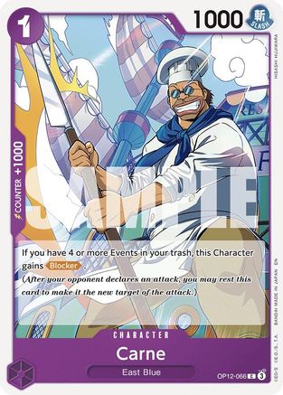 Carne (OP12-066) [Legacy of the Master] - Deck Out Gaming