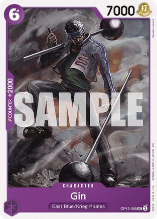 Gin (OP12-068) [Legacy of the Master] - Deck Out Gaming