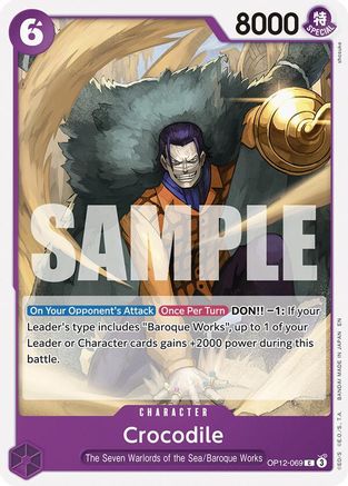 Crocodile (OP12-069) [Legacy of the Master] - Deck Out Gaming
