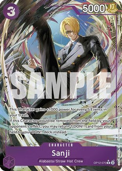 Sanji (070) (Alternate Art) (OP12-070) [Legacy of the Master] Foil - Deck Out Gaming