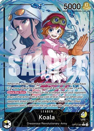 Koala (081) (Alternate Art) (OP12-081) [Legacy of the Master] Foil - Deck Out Gaming