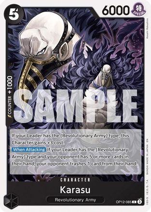 Karasu (OP12-085) [Legacy of the Master] - Deck Out Gaming
