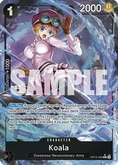 Koala (086) (Alternate Art) (OP12-086) [Legacy of the Master] Foil - Deck Out Gaming