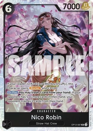 Nico Robin (OP12-087) [Legacy of the Master] Foil - Deck Out Gaming