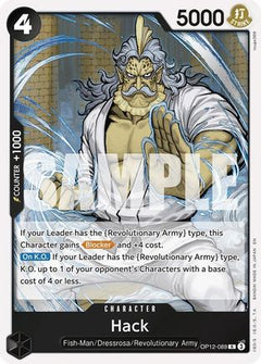 Hack (OP12-089) [Legacy of the Master] Foil - Deck Out Gaming