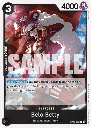 Belo Betty (OP12-090) [Legacy of the Master] - Deck Out Gaming
