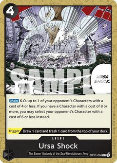 Ursa Shock (OP12-096) [Legacy of the Master] - Deck Out Gaming