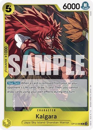 Kalgara (OP12-099) [Legacy of the Master] Foil - Deck Out Gaming