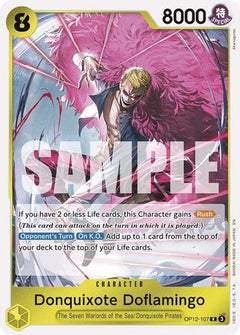 Donquixote Doflamingo (OP12-107) [Legacy of the Master] Foil - Deck Out Gaming
