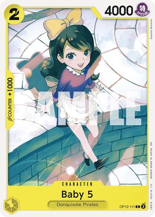 Baby 5 (111) (OP12-111) [Legacy of the Master] - Deck Out Gaming