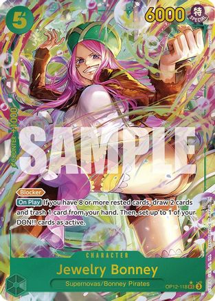 Jewelry Bonney (118) (Alternate Art) (OP12-118) [Legacy of the Master] Foil - Deck Out Gaming