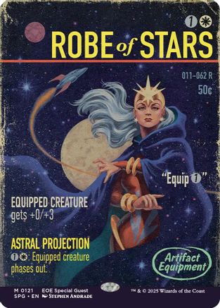 Robe of Stars (Showcase) (121) [Special Guests] foil - Deck Out Gaming
