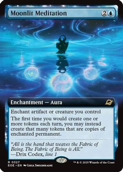Moonlit Meditation (Extended Art) (327) [Edge of Eternities] foil - Deck Out Gaming