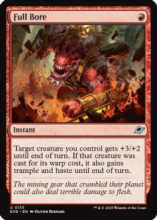 Full Bore (135) [Edge of Eternities] foil - Deck Out Gaming